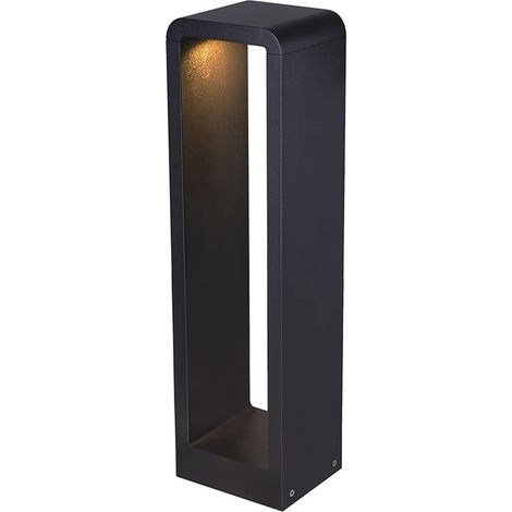Balise d'extérieur LED 9W, étanche IP 65, lumière neutre, lampadaire d'extérieur moderne, anthracite, grand (1/5)