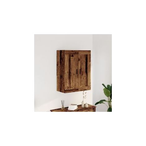 Armoire murale vieux bois 69,5x34x90 bois d'ingénierie (1/5)
