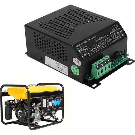 Chargeur de batterie LBC1206 AC100-240V pour batterie de démarrage de moteur diesel (batterie au plomb-acide) (1/5)