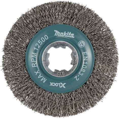 Makita Spazzola rotonda 11 mm in metallo X-Lock D-73427 1 pz.