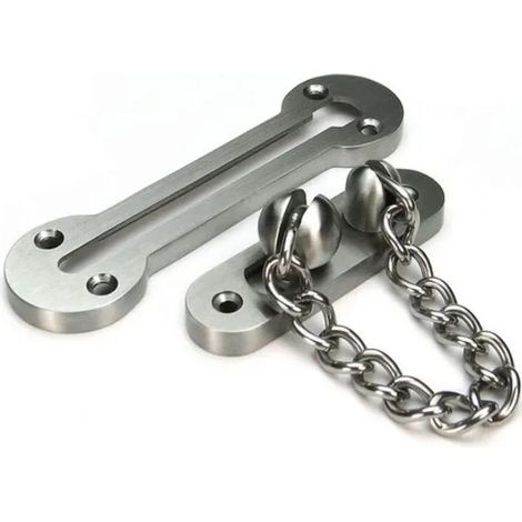 Cadena de seguridad para puertas correderas de acero inoxidable 304 de 3 mm de espesor, apta para puertas de entrada.