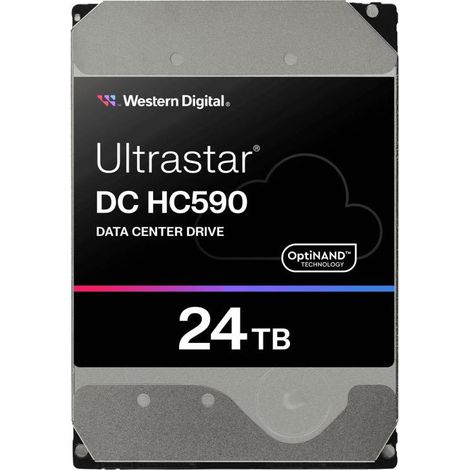 Disque dur interne Western Digital Ultrastar DC HC500 24 To 3,5" 7200 tr/min