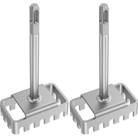 2-piece square hole cutter for Type 86 electrical box, 3/8" square concrete slot cutter, heavy-duty steel rectangular hole punch, socket slot cutting tool (1/5)