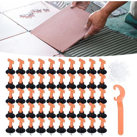 [Tile Leveler] + [Génie Marque] + [151PCS Modèle] + [Pack complet réutilisable] (1/5)