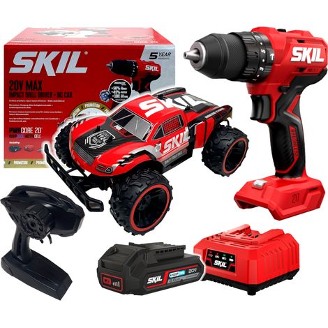 Skil 20V 3021 Akku-Schlagbohrmaschine + Auto 3166 (1x2,0Ah Karton)