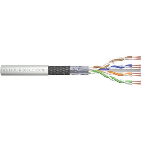 DIGITUS CAT 6 SF/UTP Twisted Pair Roh-Patchkabel, 100m,grau (DK-1633-P-1)