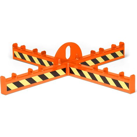 RR Industrietechnik Big Bag Krantraverse Typ RBKT 1000kg Tragkraft RAL 2004 Reinorange