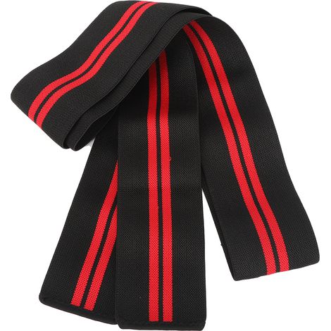 Bandage élastique pour poignet et genouillère, bande de protection pour les sports de plein air, idéal pour l'haltérophilie et les squats. Protection pour genouillère d'haltérophilie. (1/5)