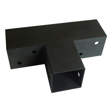 Connecteur / Platine d'assemblage EXPRESS En Tête Acier zingué noir 122X266X326