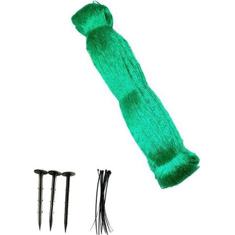Net Anti-Uccelli, Rete, Giardino Verde 2x10m, reti Protezione Mesh Piante, Protegge le Piante, Frutti, Fiori E Ortaggi, Foro 15mm (1/5)