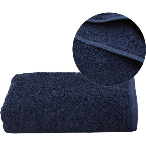 Toalla de spa azul marino 500 g 50 x 100 cm (1/5)