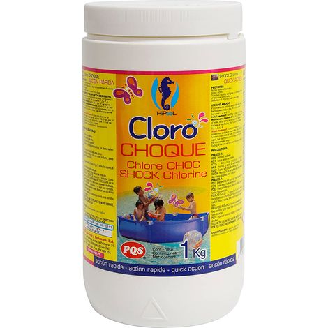 Cloro shock grain HIP 1kg. PQS