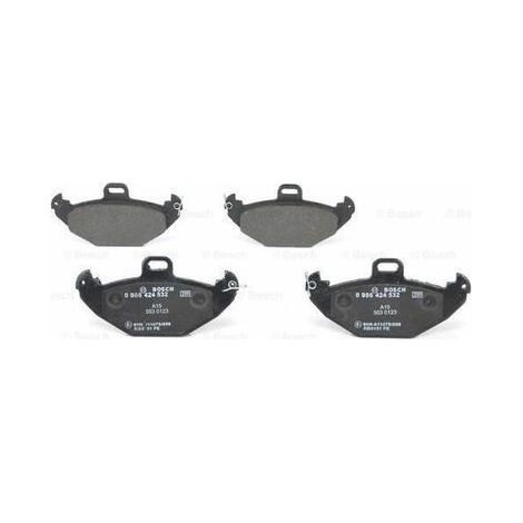 Bosch BP285 Plaquettes de frein  - arrière - ECE-R90 - 1 jeu de 4 plaquettes (1/2)