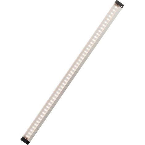 Zenitech – Réglette LED ultra plate 5W – Détecteur de mouvement – Longueur 50cm – Flux lumineux 413 lumens – Température de couleur 2700K