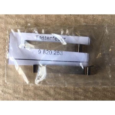 Resortes de fijación kraftdele TECEsquare alta calidad duraderos