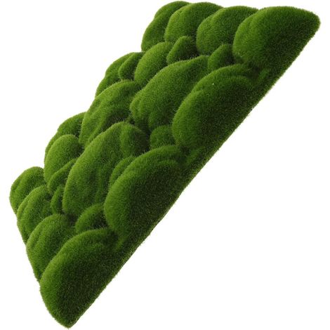 Tapis Mural Artificiel Mousse Décor Mur Végétal Simulation Panneau De Décoration Murale Facile à Installer