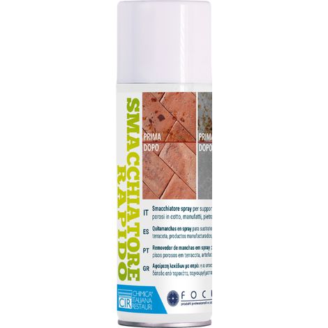 Smacchiatore rapido spray macchie grasso unto ostinato olio confezione 200 ml (1/5)