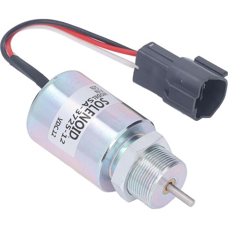 Kraftstoffabsperrventil 30A87‑00040 30A87‑20402 Edelstahl-Absperrventil für Mitsubishi L3E S3L S4L L3P DC12V (1/5)