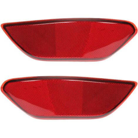 Catarifrangente posteriore rosso per paraurti – set da 2 pezzi – luce di segnalazione di ricambio per Cayenne 2011–2014 – materiale ABS robusto – 95863110500 (1/5)