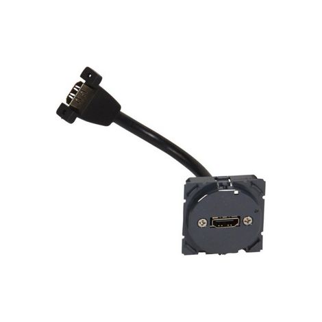 Legrand 067377 Prise audio/vidéo HDMI Legrand Céliane type A pré-connectorisée