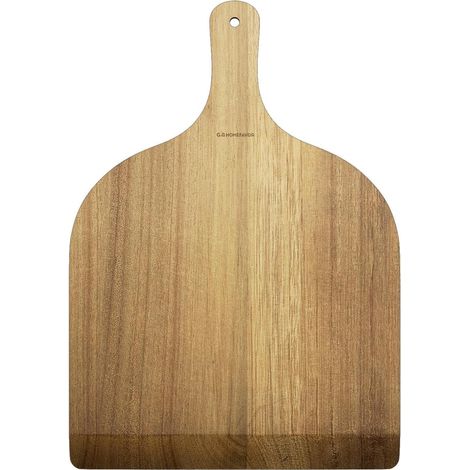 Pelle à Pizza en Bois d'Acacia (30 cm), Pelle Pizza, Accessoires de four professionnels pour la maison Cuisson de pizza, Finition Naturelle (1/5)
