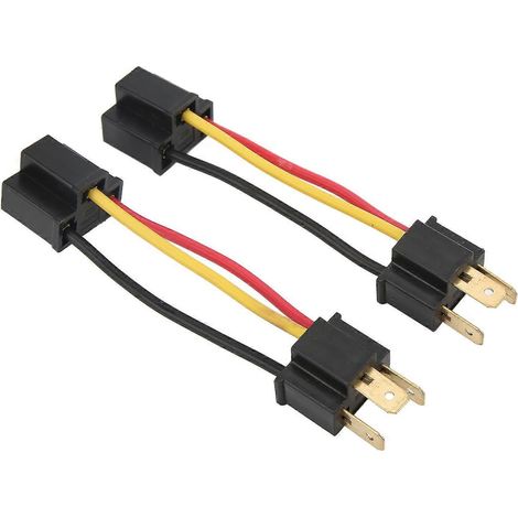 Adaptateur de douille de phare H4, connecteur adaptateur de faisceau de câblage de phare, remplacement pour H4656 H505 (1/5)