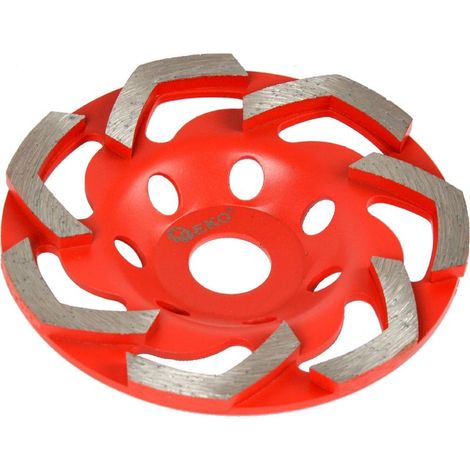 Geko G00374 disque diamanté 125 mm argent usage intensif (1/3)