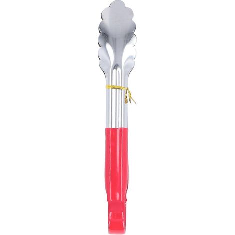 Küchen- und Grillzange aus Edelstahl, verhindert Verbrühungen, für Grillabende zu Hause und im Freien, 24,5 cm / 9,6 Zoll (1/5)