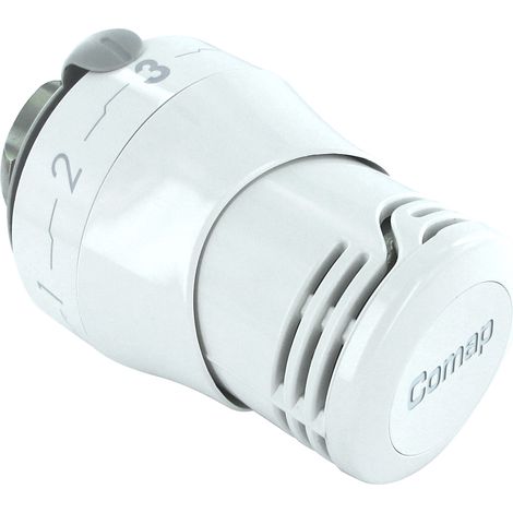 COMAP Tête thermostatique SENSO BLANCHE M28 x 1,5, Compatible avec les corps Comap uniquement - R100000 (1/10)