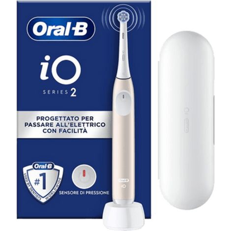 Oral-B iO Series 2, mit Reiseetui Calm Pink Elektrische Zahnbürste
