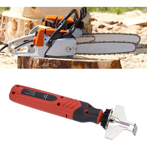 Affûteur de scie/lime portatif sans fil à batterie lithium DC3,6 V (rouge) (1/5)