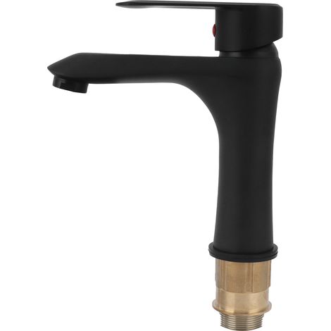 Robinet mitigeur d'eau chaude et froide G1 2 avec poignée unique pour salle de bains cuisine (1/5)