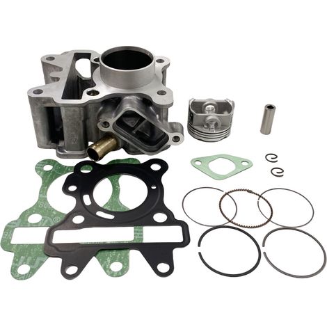 42mm bore motorcycle cylinder, compatible with Yamaha models Ovetto 50, Giggle 50, VINO 50 and GEAR 50. (1/4)