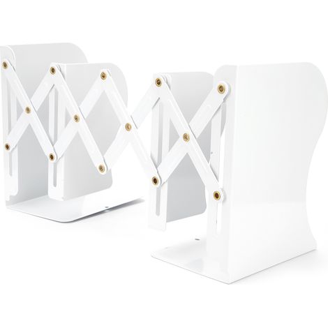 Rangement de bureau pour résidences étudiantes, étagères, bibliothèques étudiantes, pinces à livres, supports de livres, pupitres extensibles (1/5)