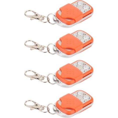Télécommande de porte automatique, 433.92MHz, porte-clés pour porte coulissante, 4 pièces (1/5)