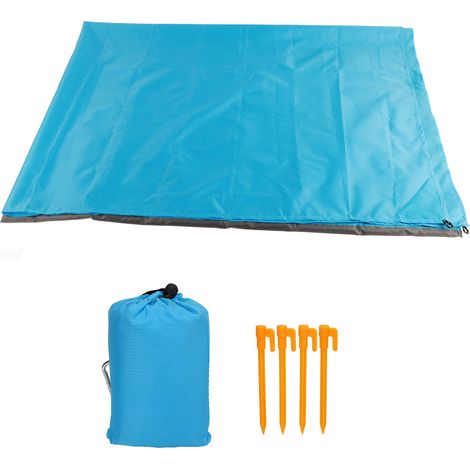 1 Couverture de plage, tissu 210T, imperméable, anti-sable, 210x200 cm, pique-nique, camping (1/5)