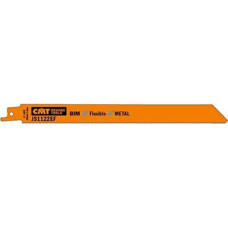 JS1122EF - 5 5 HOJAS DE SIERRA X METAL BIM 225 x 1,4 x 18 TPI (SIDESET/MILLED)