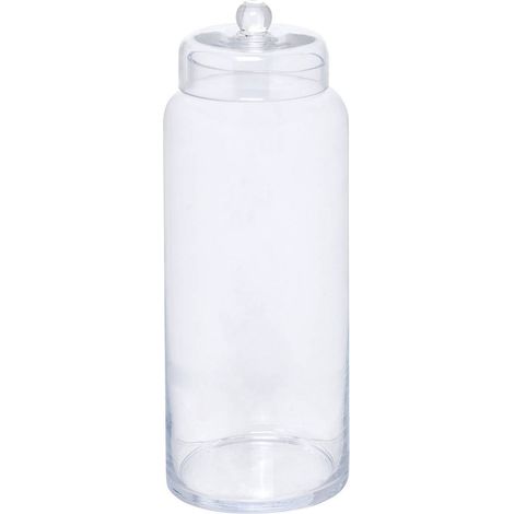 Caja para caramelos ambroisia redonda, 3,3 l, transparente - 5five (1/3)