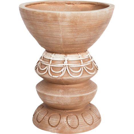 Plant Pot DISPORUM 29 cm Light Brown