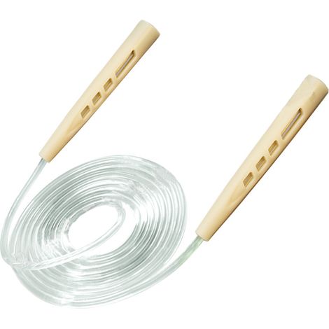 Corde À Sauter - Poignée En Abs Et Pvc Anti-Emmêlement - Pour Boxe Fitness Et Arts Martiaux - 1 Pièce (1/5)