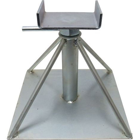 Caravan Chassis Axle Stand x1 (9.5'' - 14'' Mobile Home Static Support Main Unit Primary) (1/5)
