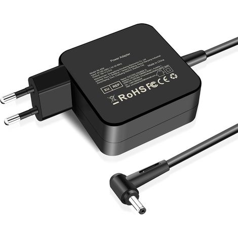 Chargeur 45W pour ASUS ZenBook X512 X515 X540 X541 X712 L210M L402 UX21A UX31A Vivobook 14 15 17 TP201 TP201S TP203 TP301 TP401 TP501 M415 M533I M712 K200 K556UQ Q200 Q302 Q302L Alimentation