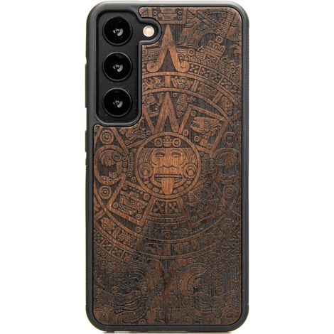 Bewood Holzhülle für Samsung Galaxy S23 AZTEC CALENDAR ZIRICOTTE (1/4)