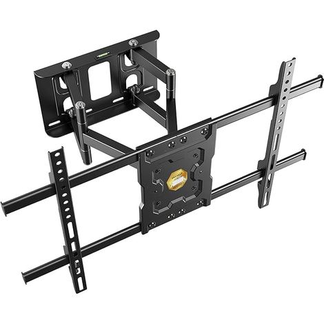Support Mural TV 40 42 43 48 50 55 58 60 65 70 75 Pouces VESA 300x200 à VESA 600x400 Orientable Inclinable Rotatif Fixation Murale TV QLED OLED LED LCD Écran incurvé (1/5)