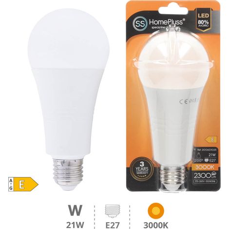 LED E27 STANDARD - 21W BLANC CHAUD