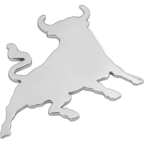 Emblema 3D cromato - Bull (1/2)