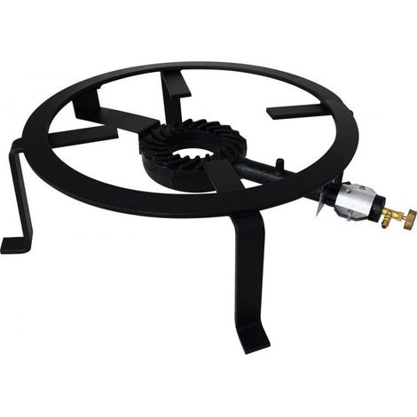 Fornellone a Gas Treppiedi tondo in acciaio Ø30xH18 cm