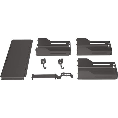 Sesam Libell Système de rangement à visser pour caisson de largeur min. 40 cm, anthracite (1/5)