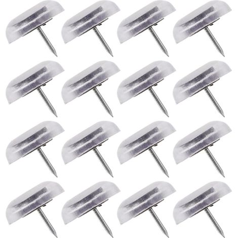 Alasum Lot de 24 protections pieds chaise en silicone transparent (1/5)