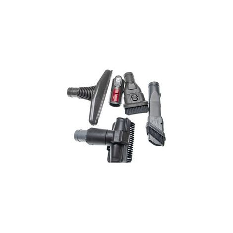 Kit de 5 brosses d’aspiration compatibles avec Dyson SV10, V8, V7, SV11, V10, V12 – Pour nettoyage précis des tissus, moquettes et sols durs – Embout à verrouillage rapide (1/4)